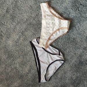 NWOT 2 pair Victoria Secret Panties